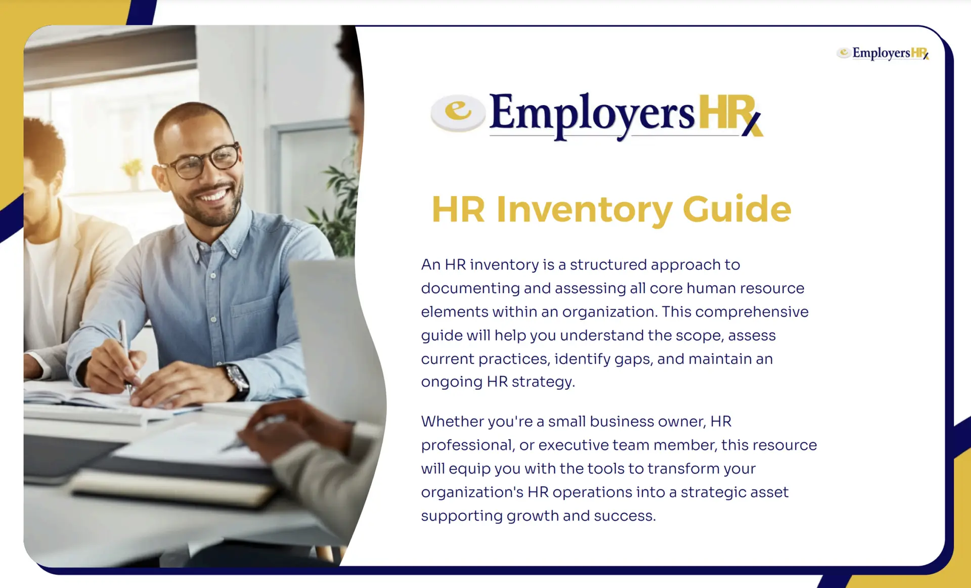 HR Inventory Guide - Employers HRX Network